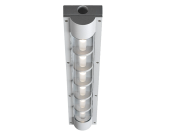 AL 600 - LED die cast aluminium outdoor ceiling lamp by Louis Poulsen - view 2